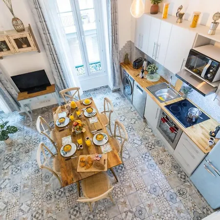 Fricero - Comfortable 5 People- 200m Near The Sea Апартаменты Ницца